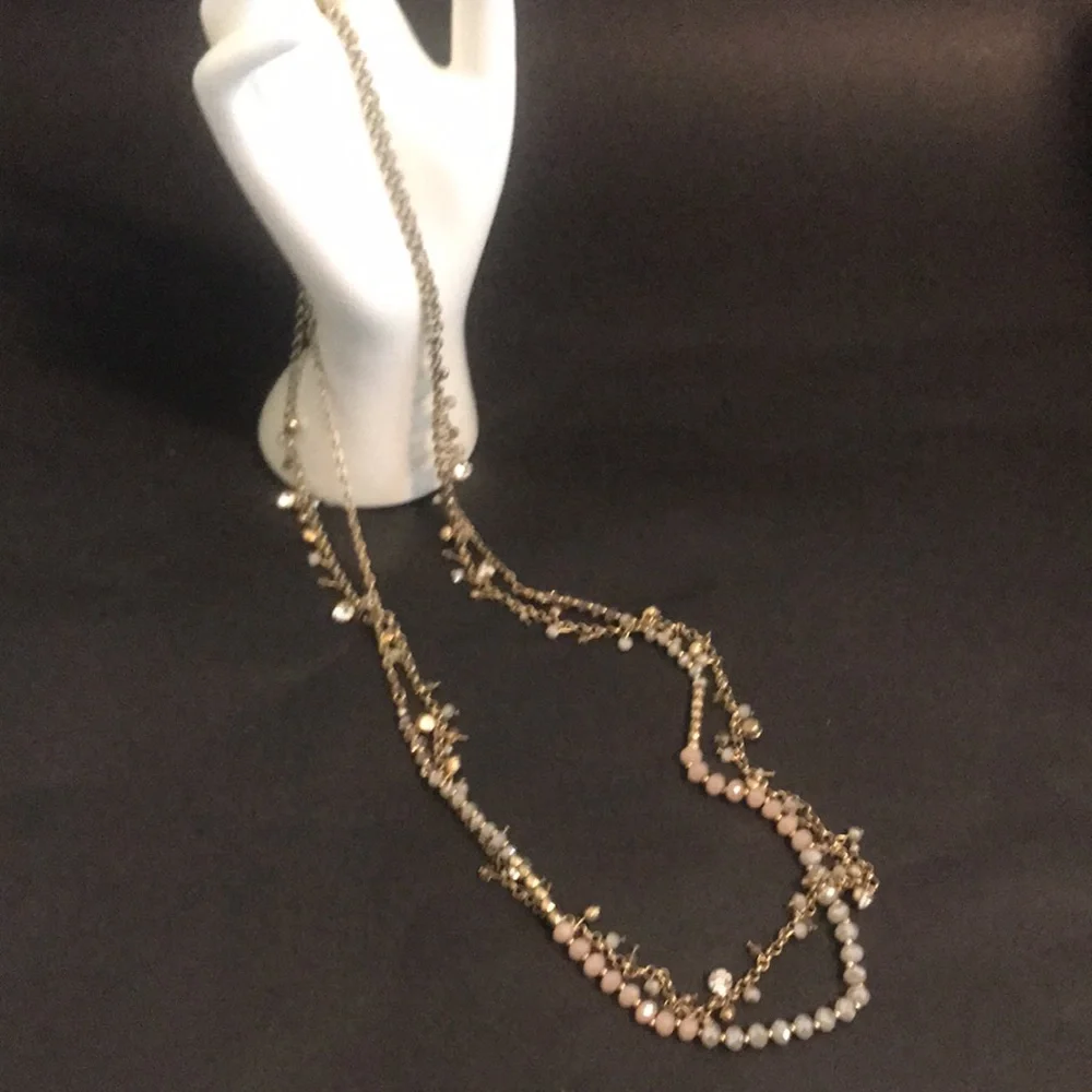 Double strand LOFT NECKLACE - Picture 7 of 7